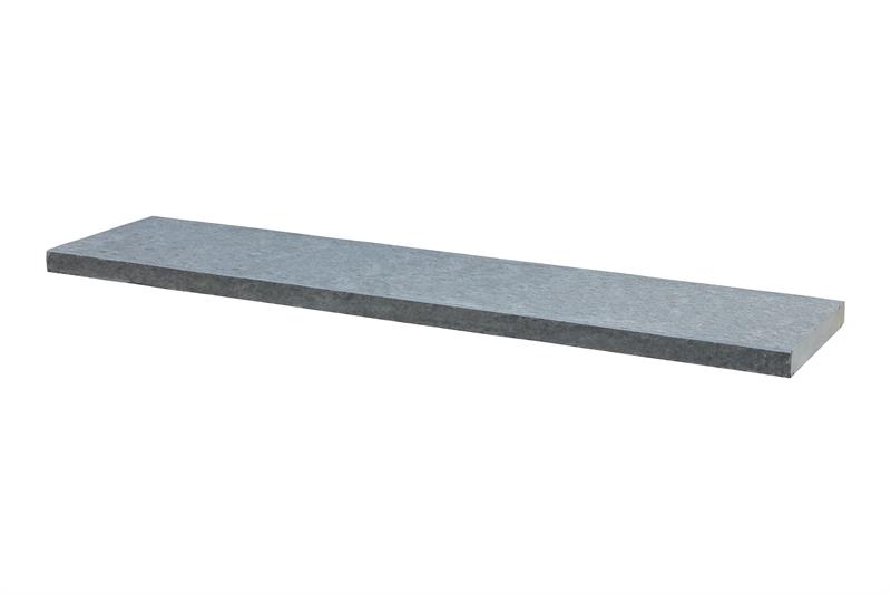 Mauerabdeckplatten aus Basalt anthrazit, Maß 100x35x6 cm