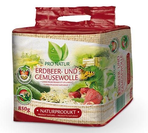 PRO NATUR Erdbeer- u. Gemüsewolle 850 gr
