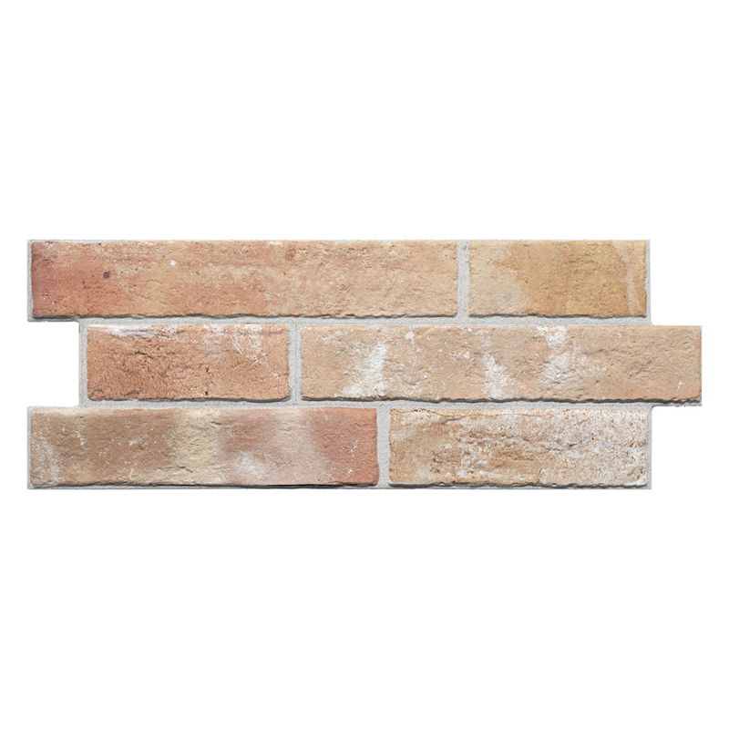 Keramik Paneele zur Wandverkleidung CLAY ORANGE 16x40x1 cm