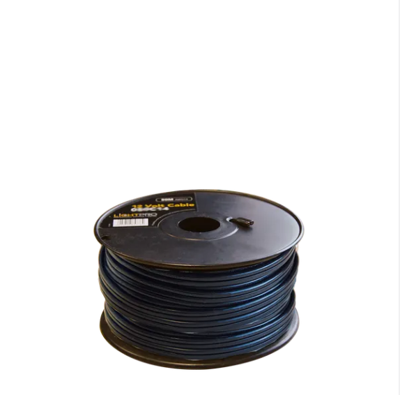 LIGHTPRO - 12 volt Kabel AWG14 - 25 M Rolle [025C14]