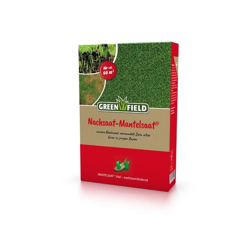 GREENFIELD Nachsaat-Mantelsaat, Mantelsaat® Vital 1,0 kg Faltschachtel