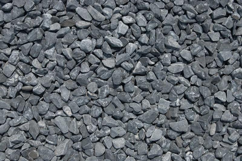 Marmorzierkiesel Ebano- Schwarz im Big Bag