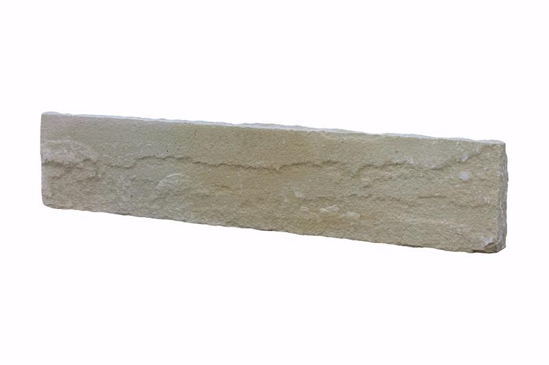 Palisaden aus Hartsandstein LEMON, 100x20x5-7 cm,