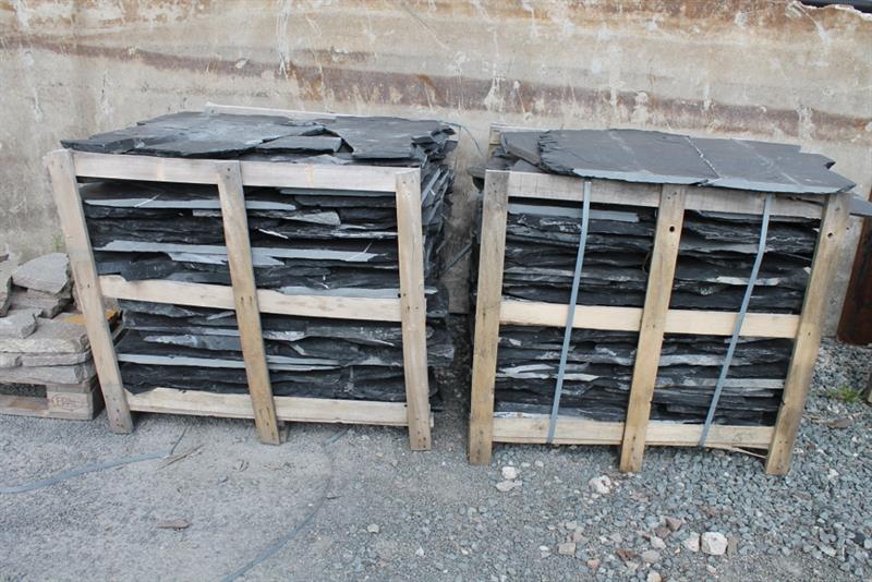 Schiefer Polygonalplatten, mittel und großformat