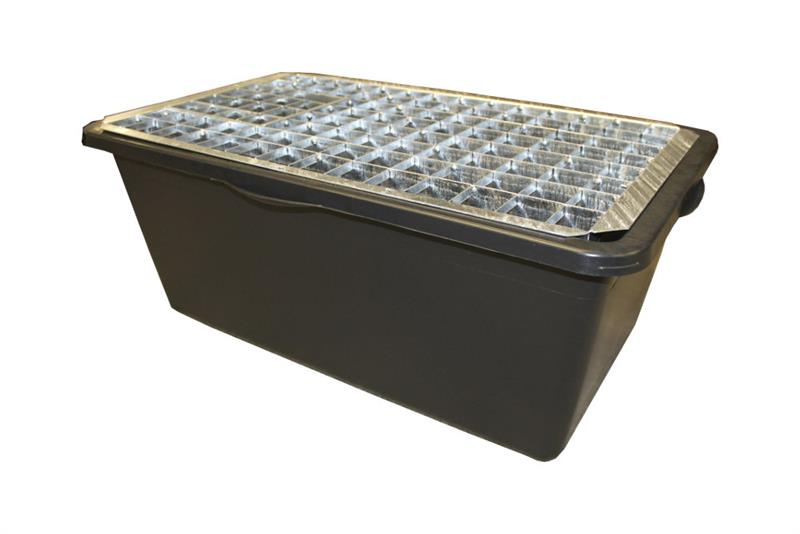 Metall Abdeckrost für Becken Quadro, verschiedene Ausführung