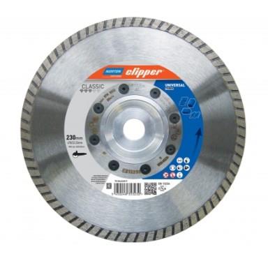 Diamant-Trennscheibe Clipper Classic Universal Turbo 125 mm von Norton