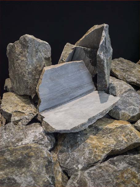 Verblender - ECKSTEIN, Bruchstein Optik, Akron, grau - braun