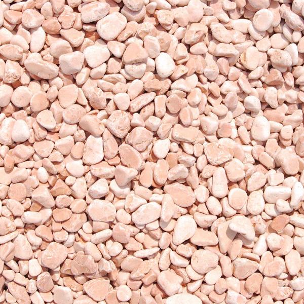 Marmorzierkies Verona- Rot, 7-15 mm Körnung, in Big Bag inkl. Befüllung  getrommelt