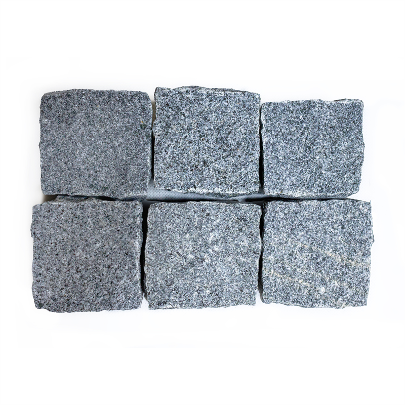 Pflasterwürfel MAMBO, allseits gespalten, ca. 10x10x8 cm