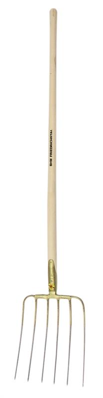 SHW - Silogabel, 6 Zinken, Gr. 34,5 x 30 cm, mit Stiel