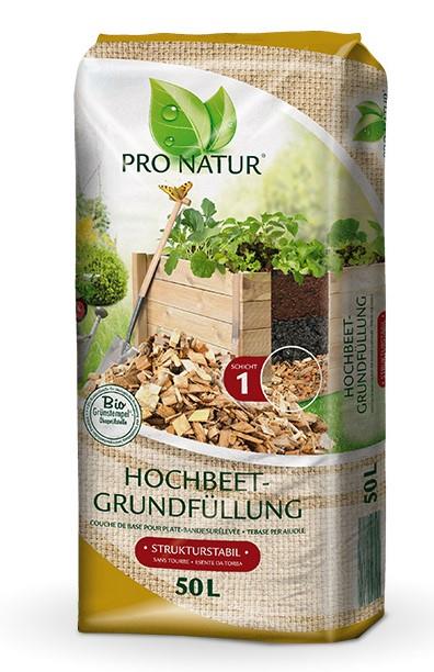 PRO NATUR Hochbeet- Grundfüllung 50l