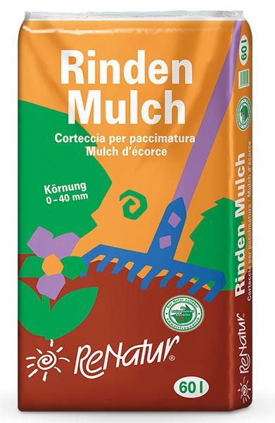 ReNatur QUALITÄTS Rindenmulch 60l 0-40 mm