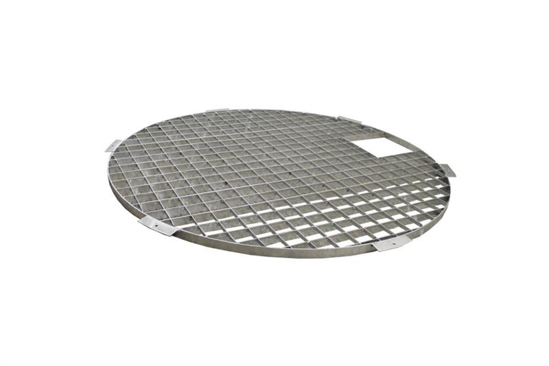 Wasserspiel Zubehör, Metall Abdeckrost rund in verschiedenen Größen