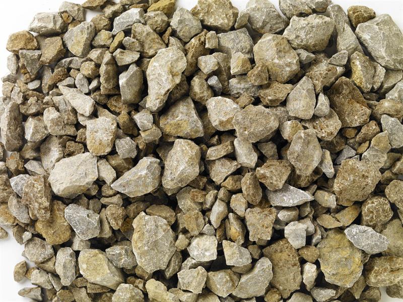 Zierschotter aus Muschelkalk