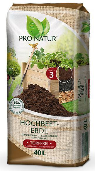 PRO NATUR Hochbeeterde 40l
