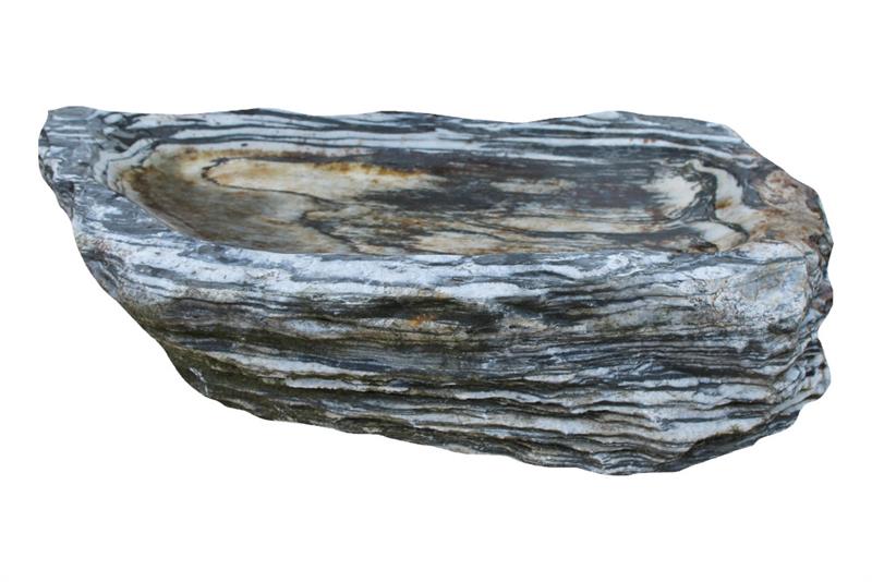 Trog, anthrazit mit weißen Adern, Gewicht ca. 133kg