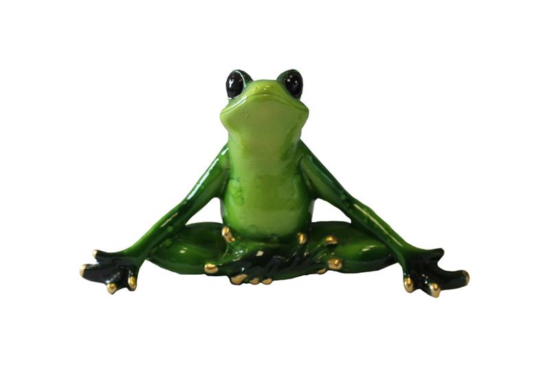 Yoga- Frosch GRÜN