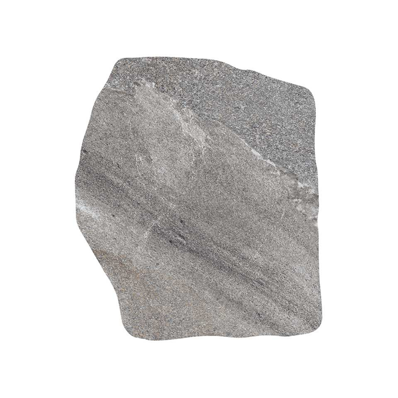 Keramikplatte Trittstein Step Stone Dark Grey Durchmesser ca 36-42 cm