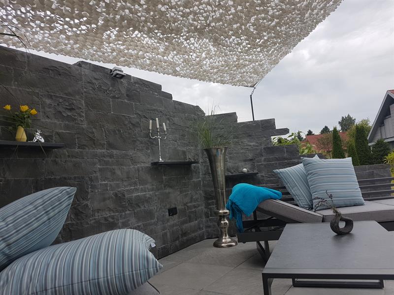 Systemmauerwerk aus Basalt, Höhe 22,5, LAGERFLÄCHEN UND KÖPFE