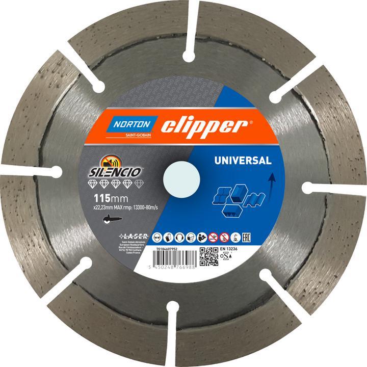 Trennscheibe PRO Universal SILENCIO 115 mm x 22,23 von Norton