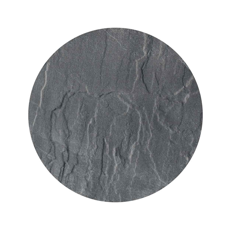 Trittstein Cerchio Ardesia Nera Durchmesser ca. 37,5cm aus Keramik