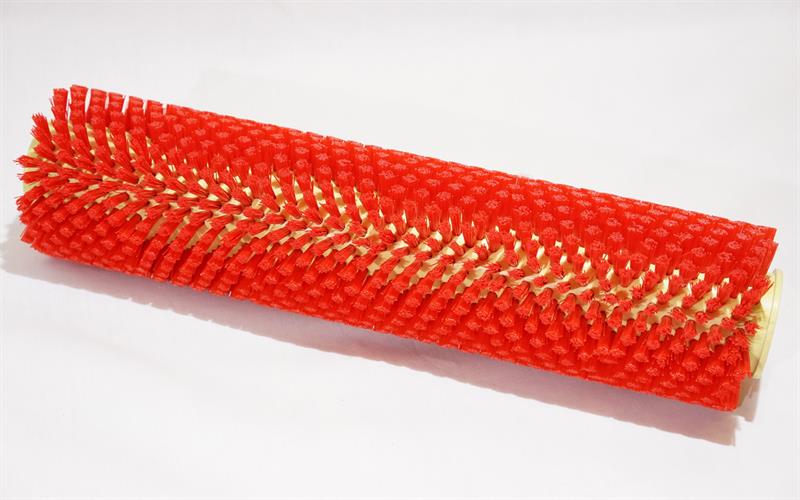 Bisam 44 Walzenbürste, rot, hart